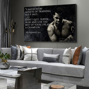 Live Like A Champion - Muhammad Ali