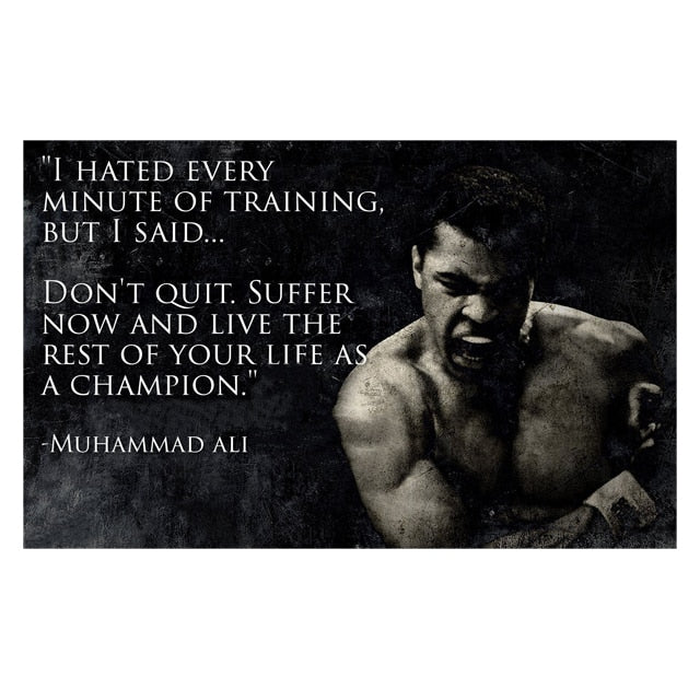 Live Like A Champion - Muhammad Ali