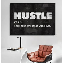 Load image into Gallery viewer, Hustle Inspirational Art
