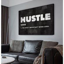 Load image into Gallery viewer, Hustle Inspirational Art
