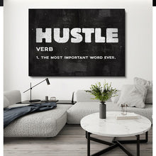 Load image into Gallery viewer, Hustle Inspirational Art
