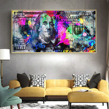 Load image into Gallery viewer, Colorful American Money Bill
