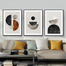 Load image into Gallery viewer, The Love Of Geometric Shapes - Boho Abstract Art
