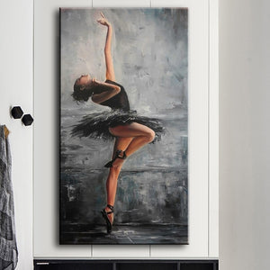 Elegant Art Ballet Dancer