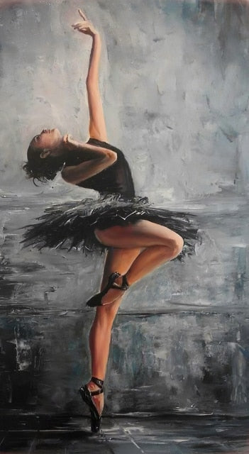 Elegant Art Ballet Dancer