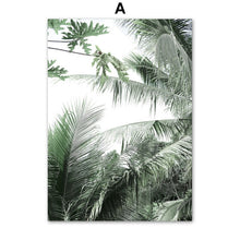 Load image into Gallery viewer, Green Tropical Plant Wall Art
