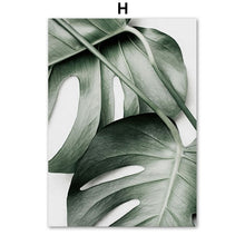 Charger l&#39;image dans la galerie, Green Tropical Plant Wall Art
