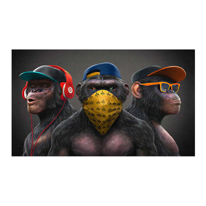 Modern No Evil Monkeys