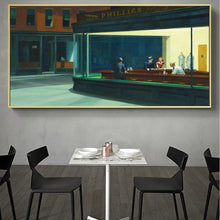 Load image into Gallery viewer, Nighthawks by Edward Hopper
