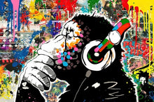 Load image into Gallery viewer, Music Is Life DJ Monkey
