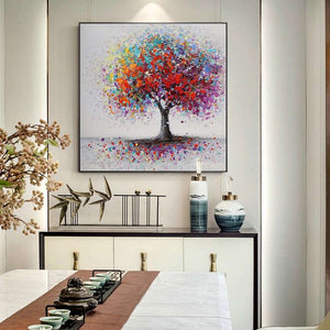 Abstract Colorful Tree Of Life