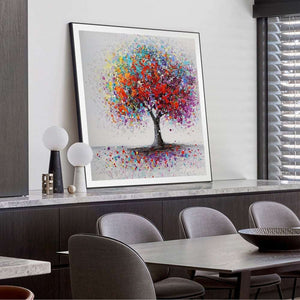 Abstract Colorful Tree Of Life