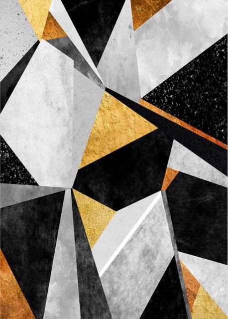 Modern Geometric Abstract Wall Art