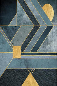 Modern Geometric Abstract Wall Art