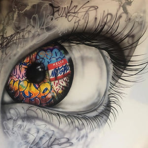 Graffiti Art Eye