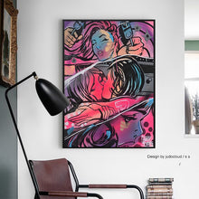 Charger l&#39;image dans la galerie, Pop Lovers Kiss Art
