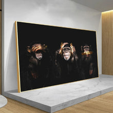 Charger l&#39;image dans la galerie, See no evil, Hear no evil, Speak no evil
