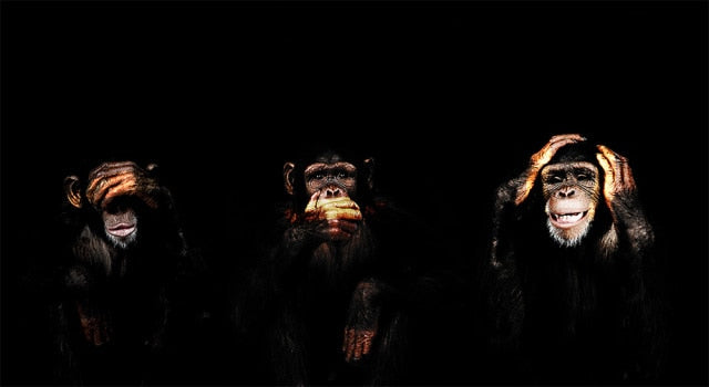 See no evil, Hear no evil, Speak no evil