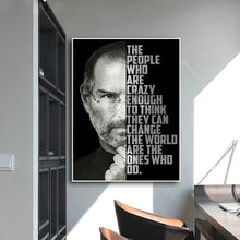 Load image into Gallery viewer, The One&#39;s Who Do - Steve Jobs Motivational Quote
