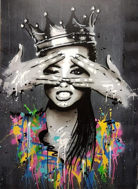 The Urban Queen Graffiti Art