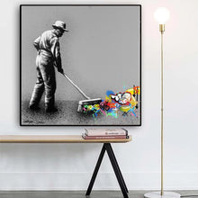 Load image into Gallery viewer, Sweeper by Martin Whatson Graffiti Art
