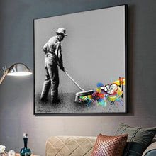 Load image into Gallery viewer, Sweeper by Martin Whatson Graffiti Art
