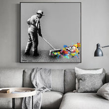 Load image into Gallery viewer, Sweeper by Martin Whatson Graffiti Art
