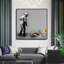 Charger l&#39;image dans la galerie, Sweeper by Martin Whatson Graffiti Art
