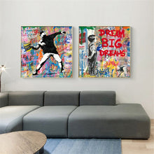 Charger l&#39;image dans la galerie, Dream Big Dream by Mr. Brainwash
