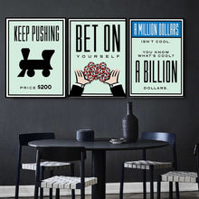 Load image into Gallery viewer, Monopoly Quote - Billion Dollar
