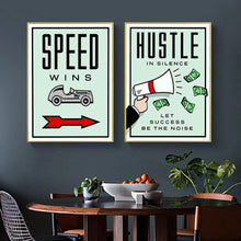 Load image into Gallery viewer, Monopoly Edition Motivational Art
