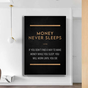 Money Never Sleeps Noun