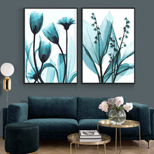 Charger l&#39;image dans la galerie, Nordic Blue Flowers
