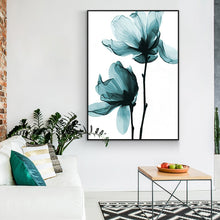 Charger l&#39;image dans la galerie, Nordic Blue Flowers
