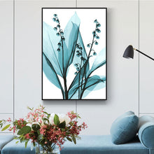 Charger l&#39;image dans la galerie, Nordic Blue Flowers
