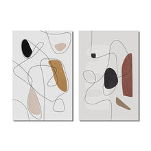 Charger l&#39;image dans la galerie, Modern Abstract Geometric Lining Art
