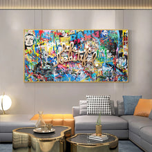 Load image into Gallery viewer, Pop Graffiti Art Life Is Beautiful
