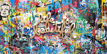 Load image into Gallery viewer, Pop Graffiti Art Life Is Beautiful
