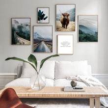 Charger l&#39;image dans la galerie, Nordic Road Trip Landscape Wall Art
