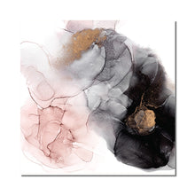 Load image into Gallery viewer, Modern Smoke Marble Pastel Color Art
