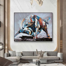 Load image into Gallery viewer, Abstract Spanish Bullfight
