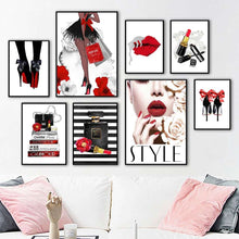 Load image into Gallery viewer, All About Fashion - Modern Red Focus
