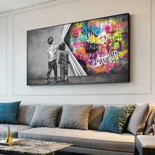 Load image into Gallery viewer, Graffiti Wall Discovery Art
