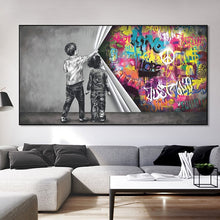 Load image into Gallery viewer, Graffiti Wall Discovery Art
