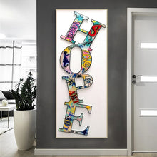 Load image into Gallery viewer, Modern &#39;&#39;Hope&#39;&#39; Graffiti Art
