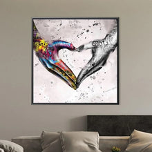 Load image into Gallery viewer, Gesture Heart Graffiti Art
