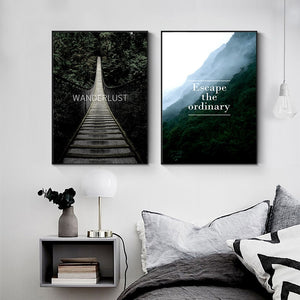 Escape The Ordinary Canvas Print Set