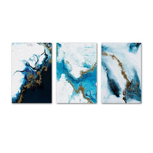 Charger l&#39;image dans la galerie, Modern Abstract Blue Sea Art
