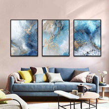 Load image into Gallery viewer, Blue Abstract River
