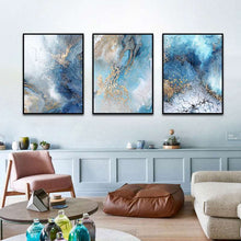 Load image into Gallery viewer, Blue Abstract River
